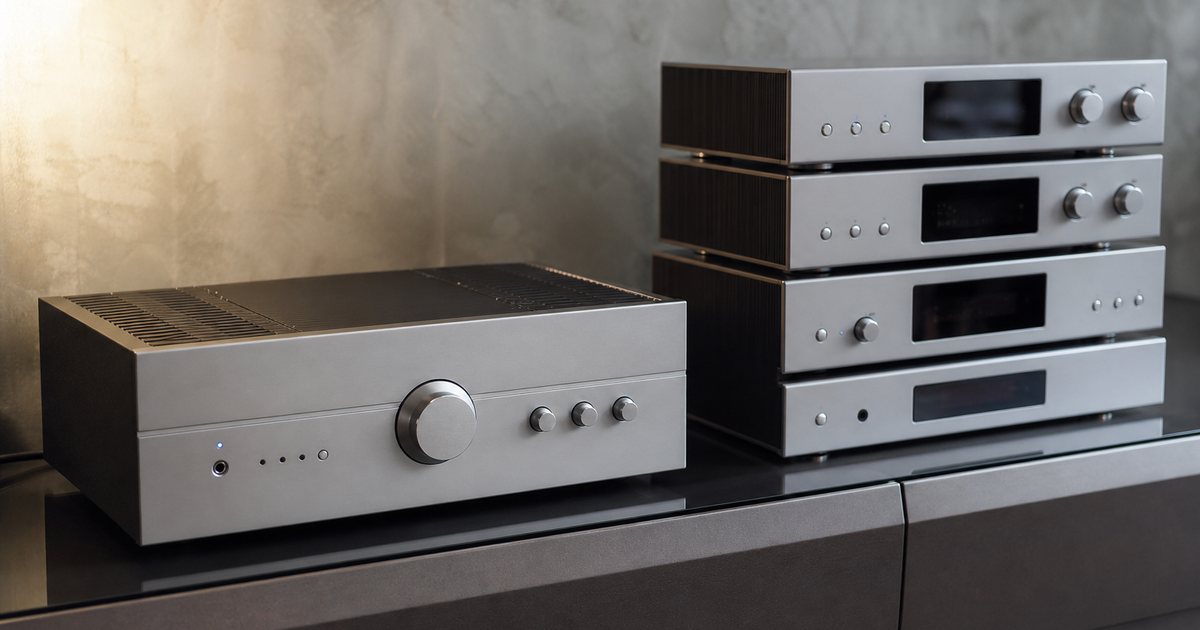 Should You Buy Separate Components Or A Single Integrated Amplifier First?